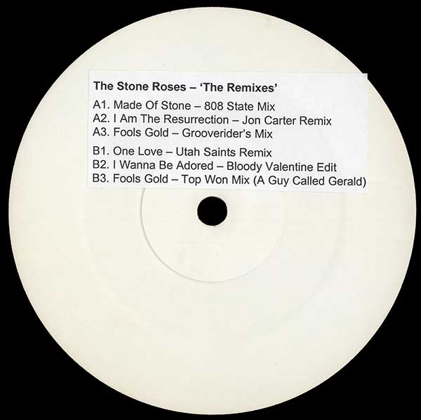 The Stone Roses - The Remixes - UK White-Label Promo 2xLP - Side A