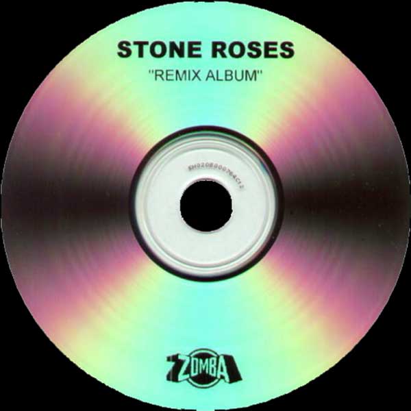The Stone Roses - "Remix Album" - UK Promo CDR - CDR 
