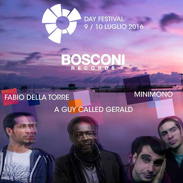 10 July: A Guy Called Gerald, Day Festival 2016, Casali Della Pallavicina, Rome, Italy