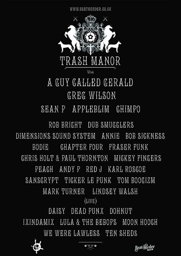 15-17 July: A Guy Called Gerald, The Beat Herder Festival 2016, The Ribble Valley, Lancashire, England