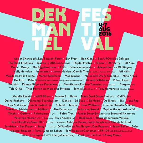 5 August: Rebuild (A Guy Called Gerald / Graham Massey), Dekmantel Festival 2016, Melkweg, Amsterdam, The Netherlands
