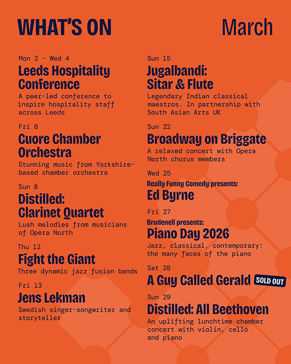 28 March: A Guy Called Gerald Live, Har Electronic, Howard Assembly Room, Leeds, Yorkshire, England