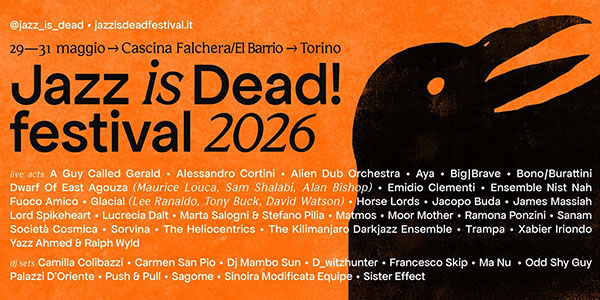 30 May: A Guy Called Gerald Live, Jazz Is Dead Festival 2026, Cascina Falchera, Turin, Italy