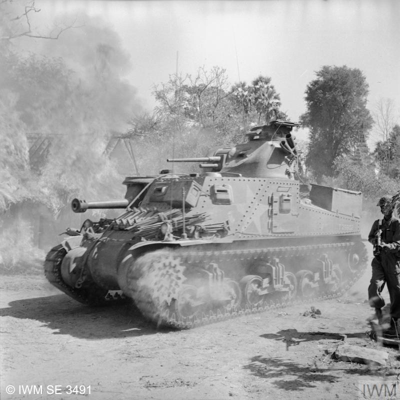 M3 Lee tank - Mandalay