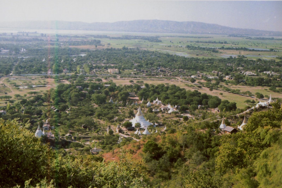 View west from Mandalay Hill